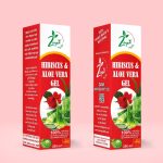 Zayan Ayurveda 100% Handmade & Natural Hibiscus & Aloe vera Gel - 200ml - Image 3
