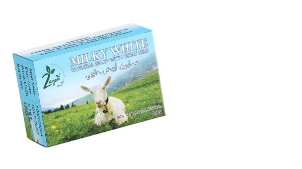 Zayan Ayurveda 100% Handmade & Natural Milky Soap With Goat Milk - 60g ,100g - Image 3