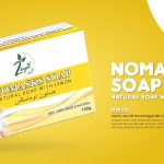 Zayan Ayurveda 100% Handmade & Natural Nomasks Soap With Lemon - 100g - Image 3