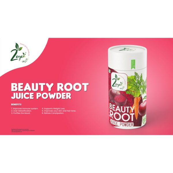 Zayan Ayurveda 100% Handmade & Natural Beauty Root Juice Powder - 75g Zayan Ayurveda 100% Handmade & Natural Beauty Root Juice Powder - 75g