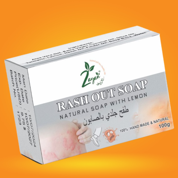 Zayan Ayurveda 100% Handmade & Natural Rash Out Soap With Lemon - 60g, 100g - Image 4