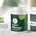 Zayan Ayurveda 100% Handmade & Natural Organic Moringa Capsules Bottle - 60 Capsules - Image 2
