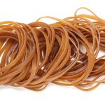 New Rubber Band Yellow 120 x 3 mm Elastic Rubber Bands Stretch Bracelet Home Kitchen Accessories - Image 2