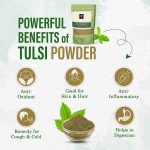 Dry Tulsi Powder, HOLY BASIL 100G - Image 3