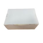 Kraft Paper Lunch Box 750ml (10 boxes) No Ratings - Image 4